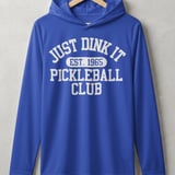 Pickleball Sport-Tek Performance Hood, Just Dink It Est. 1965 Pickleball Club Graphic, Lightweight Hoodie thumbnail 4