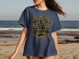 United States Army Soldier T-Shirt | Patriotic Military Veteran Apparel | American Flag Support Tee | Grunge Army Style Gift for Him thumbnail 3