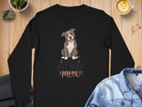 Proud Pit Bull Mom Long Sleeve Tee thumbnail 1