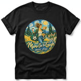 Mama On the Gogh ~ Comfort Colors Premium Tee thumbnail 1