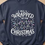 All Wrapped Up Dachshund Christmas Tee thumbnail 6