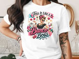 Toss It Like a Bunco Boss Graphic Tee thumbnail 4