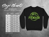 Pickleball Gildan Crewneck Sweatshirt, Get Pickled, Court Warm Up thumbnail 11