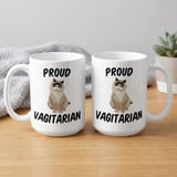 Proud Vagitarian Mug – Adult Humor Gift thumbnail 2