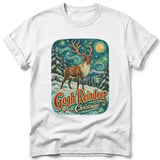 Gogh Reindeer ~ Comfort Colors Premium Tee thumbnail 9