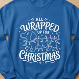 All Wrapped Up Dachshund Christmas Tee thumbnail 7