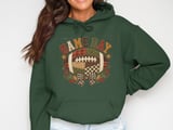 Game Day Sweatshirt Vintage Fall Football Hoodie Coquette Patchwork Football Shirt Cute Tailgate Tote Bag Autumn Gameday Mom Gift thumbnail 9