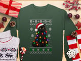 Festive Black Cat Holiday Sweatshirt thumbnail 5