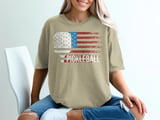 Pickleball Comfort Colors Shirt, PICKLEBALL Distressed USA Flag, Vintage Patriotic Court Graphic Tee thumbnail 10
