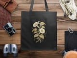 Vintage Moonflower Botanical Tote Bag thumbnail 4