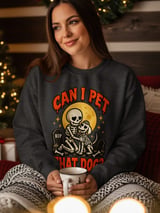 Can I Pet That Dog Skeleton Tee thumbnail 10