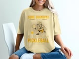Pickleball Comfort Colors Shirt, Some Grandpas Take Naps Real Grandpas Play Pickleball, Vintage Graphic Tee thumbnail 13
