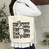 Stay Spooky Ghost Tote Bag thumbnail 7