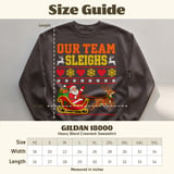 Our Team Sleighs Holiday Sweatshirt thumbnail 10