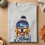 Let's Hit The Slopes Dog Tee thumbnail 12