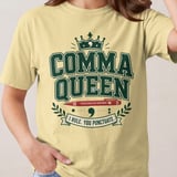 Comma Queen Shirt, Proofreading is My Superpower T-Shirt for English Teacher, Editor, Writer, Funny Grammar Lover Sweatshirt Gift thumbnail 12