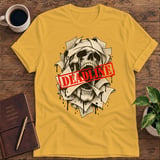 Deadline Stamp Skull Softstyle Tee thumbnail 3
