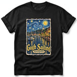 Gogh Sailing ~ Comfort Colors Premium Tee thumbnail 2