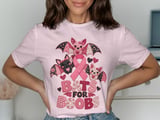 Faux Patchwork Bats For Boobs Tee thumbnail 7