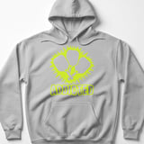 Pickleball Gildan Fleece Hoodie, ADDICTED, Court Pullover Graphic Sweatshirt for Cold Weather Spectating thumbnail 2