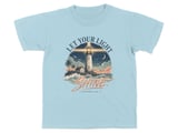 Let Your Light Shine Lighthouse Youth T-Shirt, Christian Matthew 5:16 Verse Top, Inspirational Faith Coastal Graphic Tee, Spiritual Gift thumbnail 4