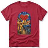 Gogh Love ~ Comfort Colors Premium Tee thumbnail 2