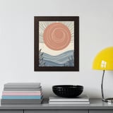 Abstract Sun Posters, Ocean Waves Posters, Botanical Art Posters, Modern Art Posters, Living Room Posters, Boho Style Art Posters thumbnail 6