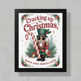 Nutcracker Poster: Christmas Decor, Funny Wall Art, Cool Nutcracker, Framed thumbnail 7