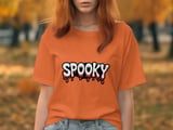 Halloween Spooky Drip Sweatshirt, Graphic Sweatshirt, Creepy Cute, Trendy Fall Apparel, Halloween Party Sweatshirt, Spooky Season Sweatshirt thumbnail 1