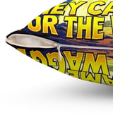 Grand Wagoneer UFO Pillows, They Came for Waggy Pillow Case, Retro Car Gift, Unique Room Decor, Outer Space Lover, Car Enthusiast thumbnail 5
