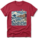 Gogh Dauphin Island ~ Comfort Colors Premium Tee thumbnail 2