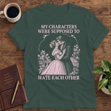My Characters Were Supposed to Hate Each Other Softstyle Tee thumbnail 4