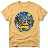 Gogh Mount Snow ~ Comfort Colors Premium Tee thumbnail 7