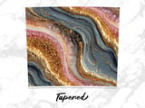 20 oz Skinny Tumbler Wrap Sublimation Design, Agate Gemstone Tumbler, Straight and Tapered Wrap png, Digital Download, Tumbler Design thumbnail 4