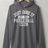 Pickleball Sport-Tek Performance Hood, Just Dink It Est. 1965 Pickleball Club Graphic, Lightweight Hoodie thumbnail 5