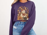 Cozy Reading Ghost Tee or Sweatshirt thumbnail 15