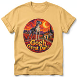 Gogh Great Dane ~ Comfort Colors Premium Tee thumbnail 7
