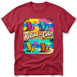 Retired in Color ~ Comfort Colors Premium Tee thumbnail 2