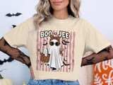 Boo-Jee Ghost Leopard Chic T-Shirt thumbnail 1