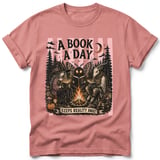 A Book A Day Keeps Reality Away Tee thumbnail 14