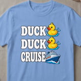 Duck Duck Cruise Vacation T-Shirt thumbnail 5