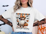 Let's Get Spooky Ghost Glam T-Shirt thumbnail 2