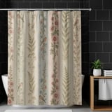 Cottage Garden Stripe Shower Curtain thumbnail 10