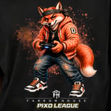 Fox Gamer Shirt for Boys, Funny Virtual Reality Gaming Tee, Kids Birthday Gift, Pixo League by Farron House thumbnail 18