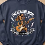 Dachshund Mom Rockstar Tee thumbnail 6