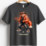 Fox Gamer Shirt for Toddler, Funny Virtual Reality Gaming Tee, Kids Birthday Gift, Pixo League by Farron House thumbnail 12