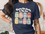Keeping Kids Healthy Is My Jam T-Shirt: School Nurse, Jam Jars Design thumbnail 5