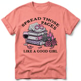 Spread Those Pages Like A Good Girl Tee thumbnail 30
