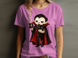 Vampire Coffee and Black Cat Tee thumbnail 8