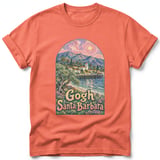 Gogh Santa Barbara ~ Comfort Colors Premium Tee thumbnail 5